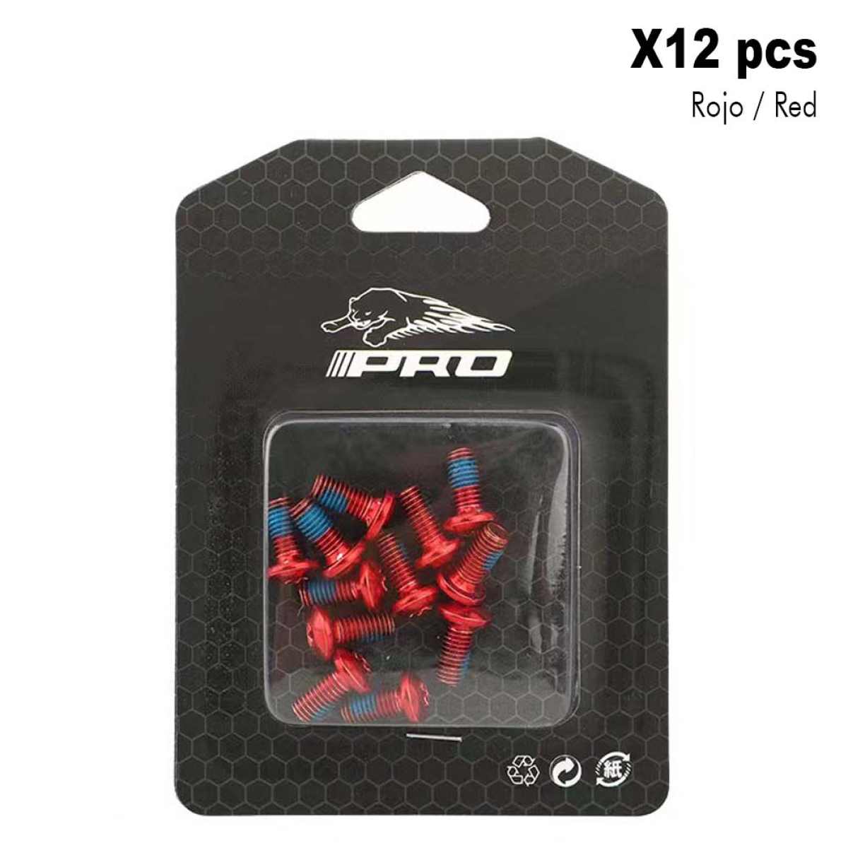 Comprar Tornillos de disco rojo (Pack 12 unidades)