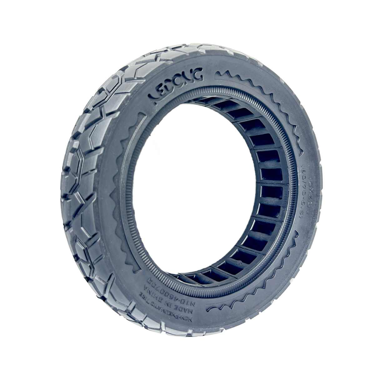 Comprar Rueda maciza negra 10×2,5-6,5 – Offroad (44MM) [Nedong]