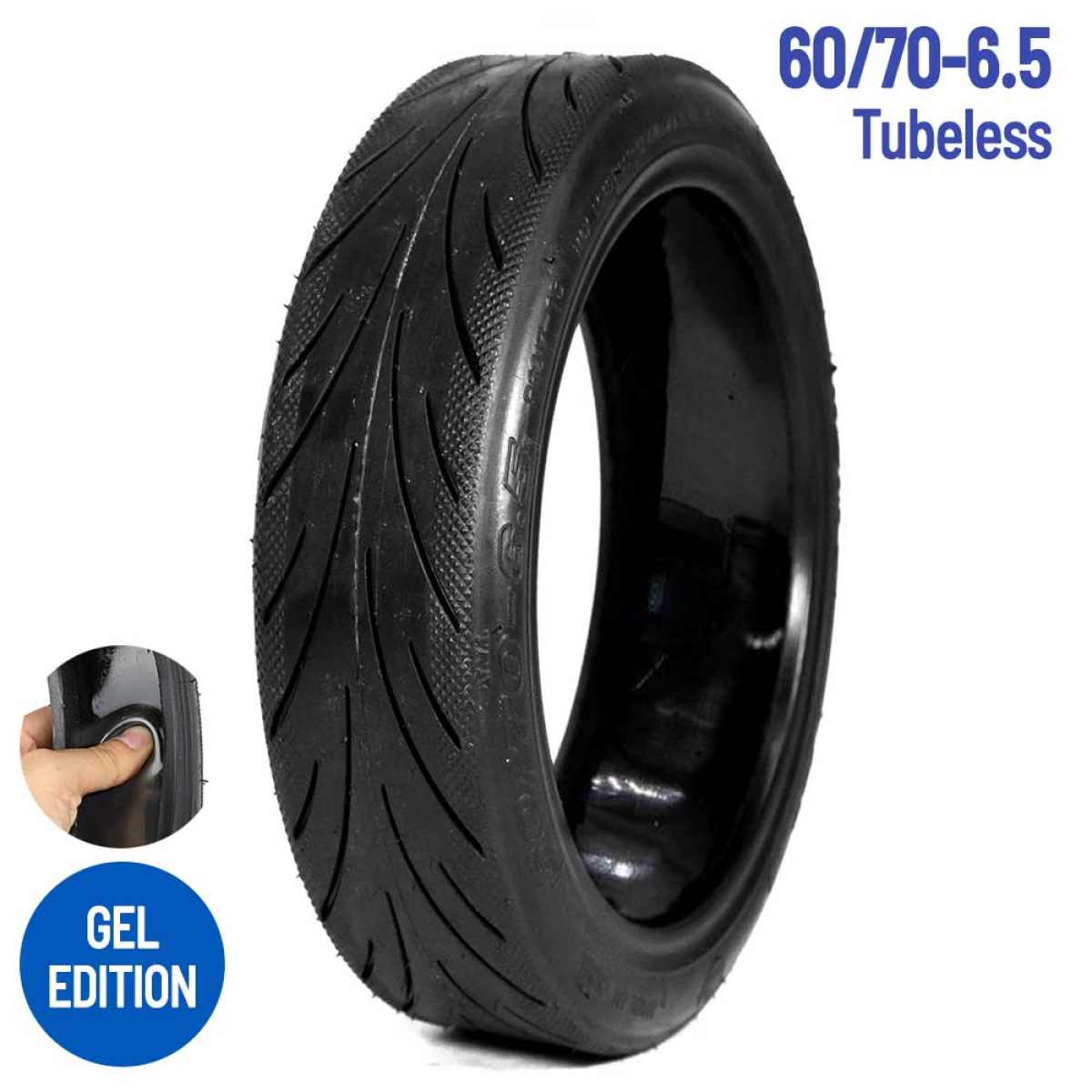 Comprar Rueda Cubierta 60/70-6,5 MAX G30 con Gel Antipinchazo [INNOVA]