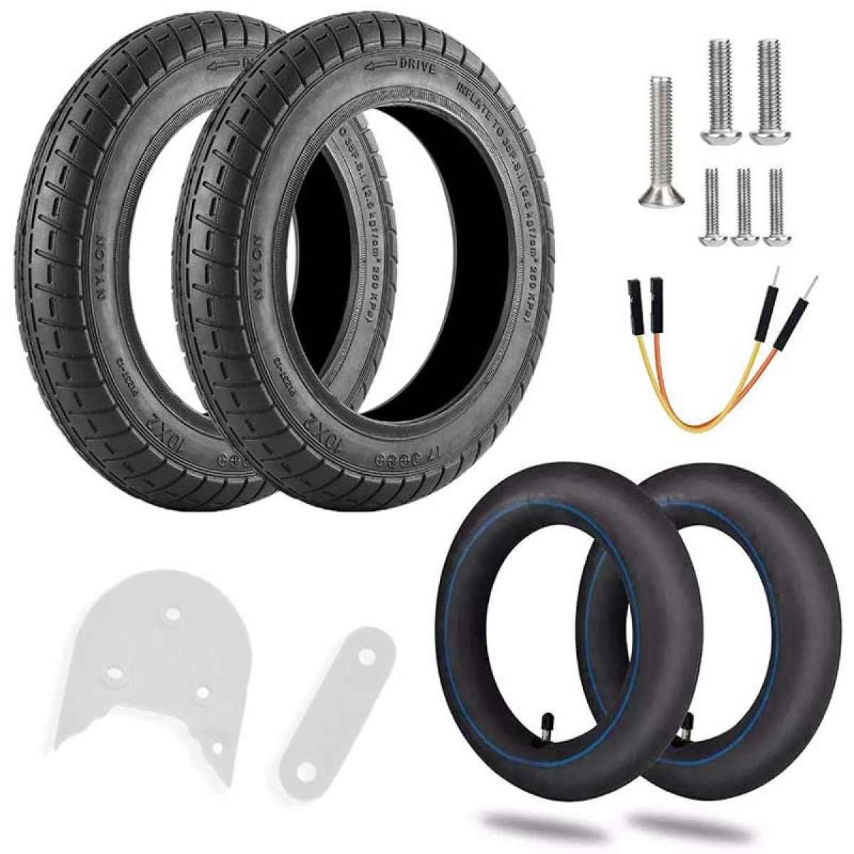 Comprar Kit completo 10 pulgadas para Xiaomi (blanco)