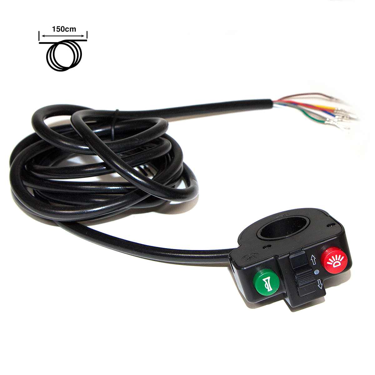 Comprar Botonera Mecania Con Intermitente Luz Claxon