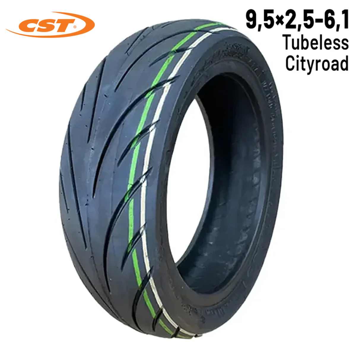 Comprar Rueda Cubierta 9,5×2,5-6,1 Tubeless para  NIU [CST]