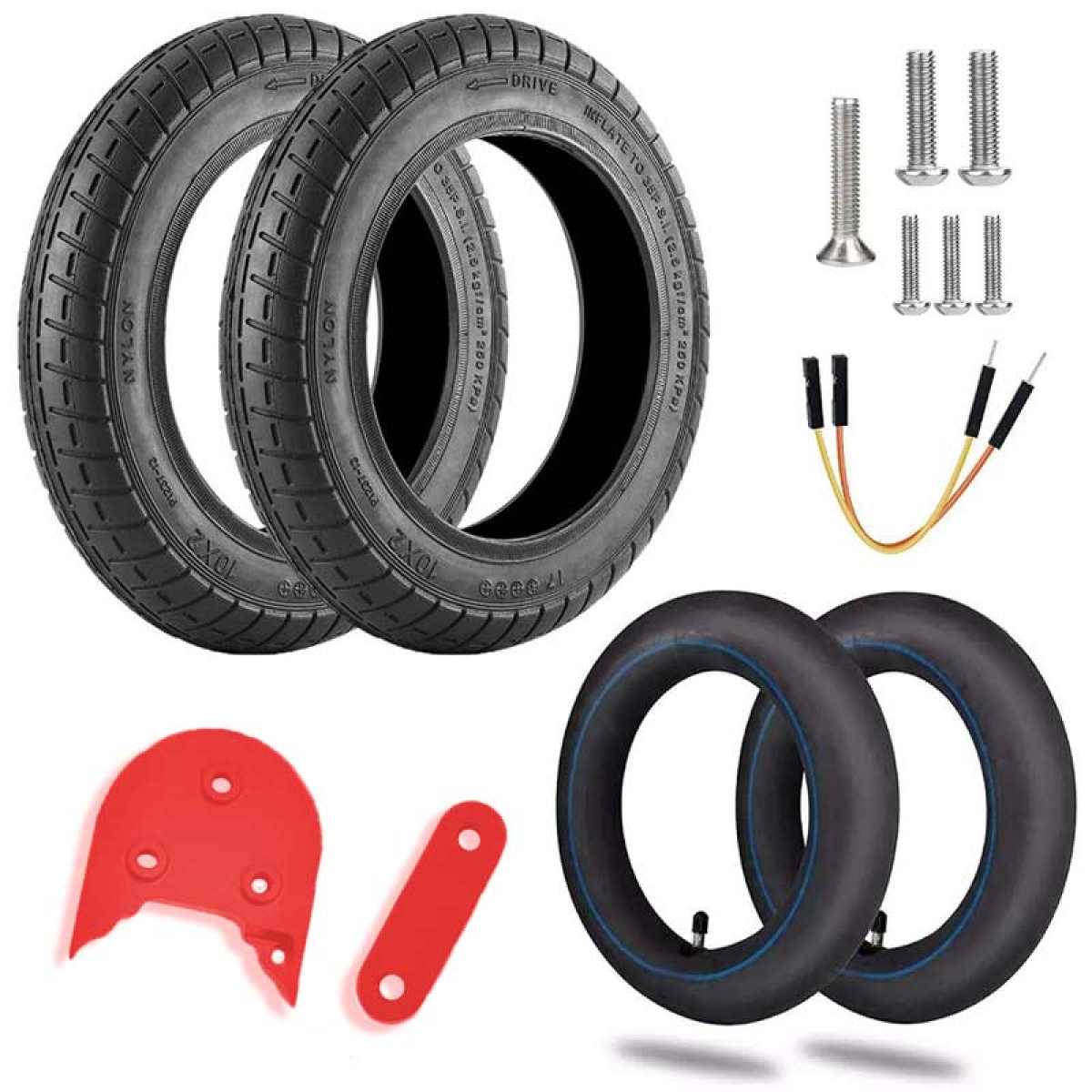 Comprar Kit completo 10 pulgadas para Xiaomi (rojo)