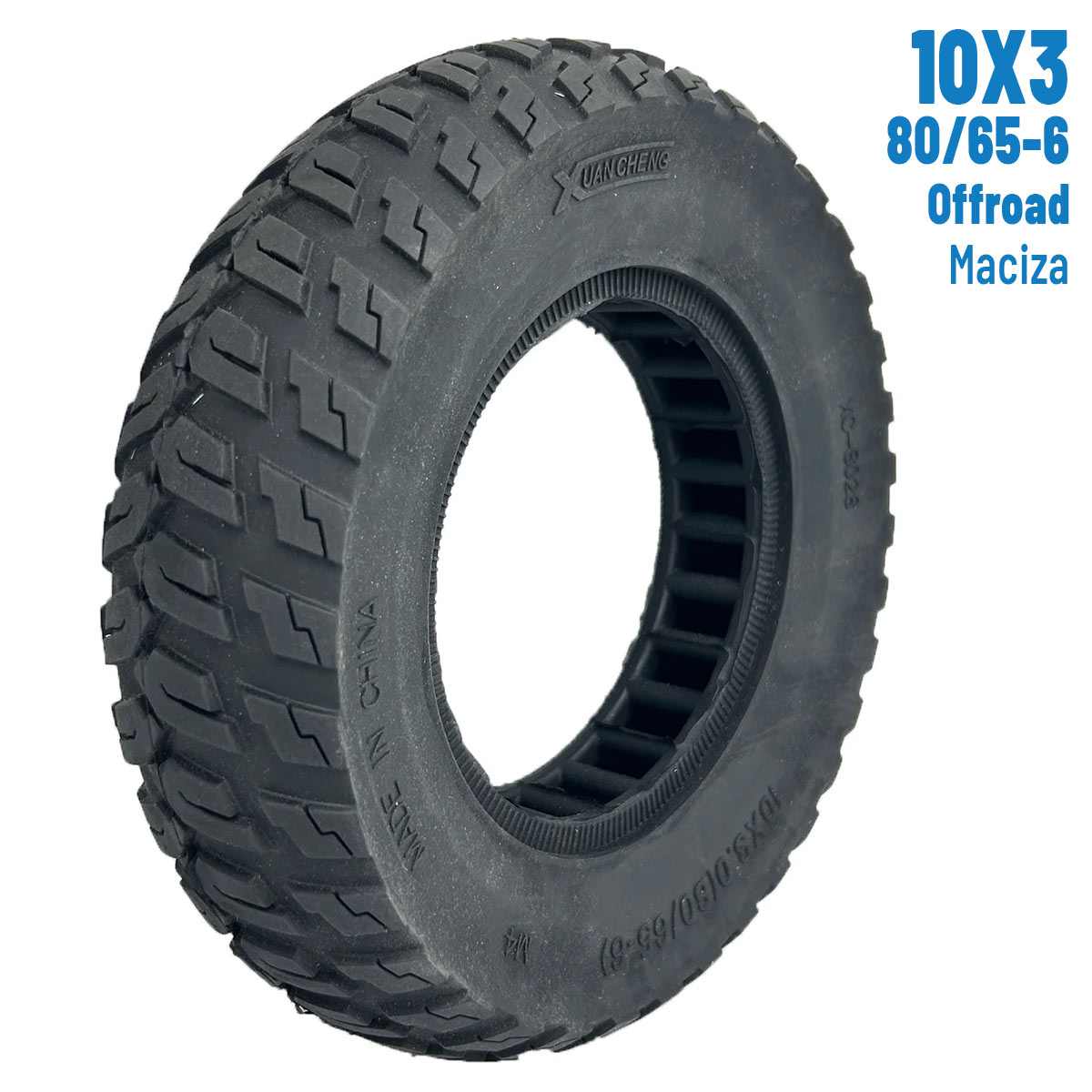 Comprar Neumático macizo 10×3 (80/65-6)  [Xuancheng]