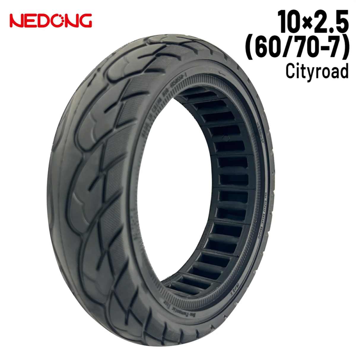 Comprar Rueda maciza 10×2.5 (60/70-7)  [Nedong]