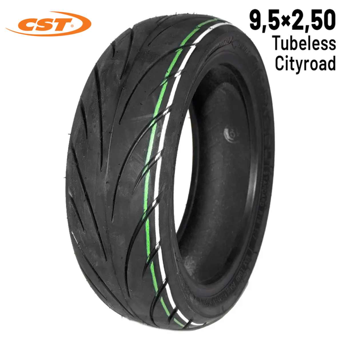 Comprar Rueda Cubierta 9,5×2,50 Tubeless para Xiaomi [CST]