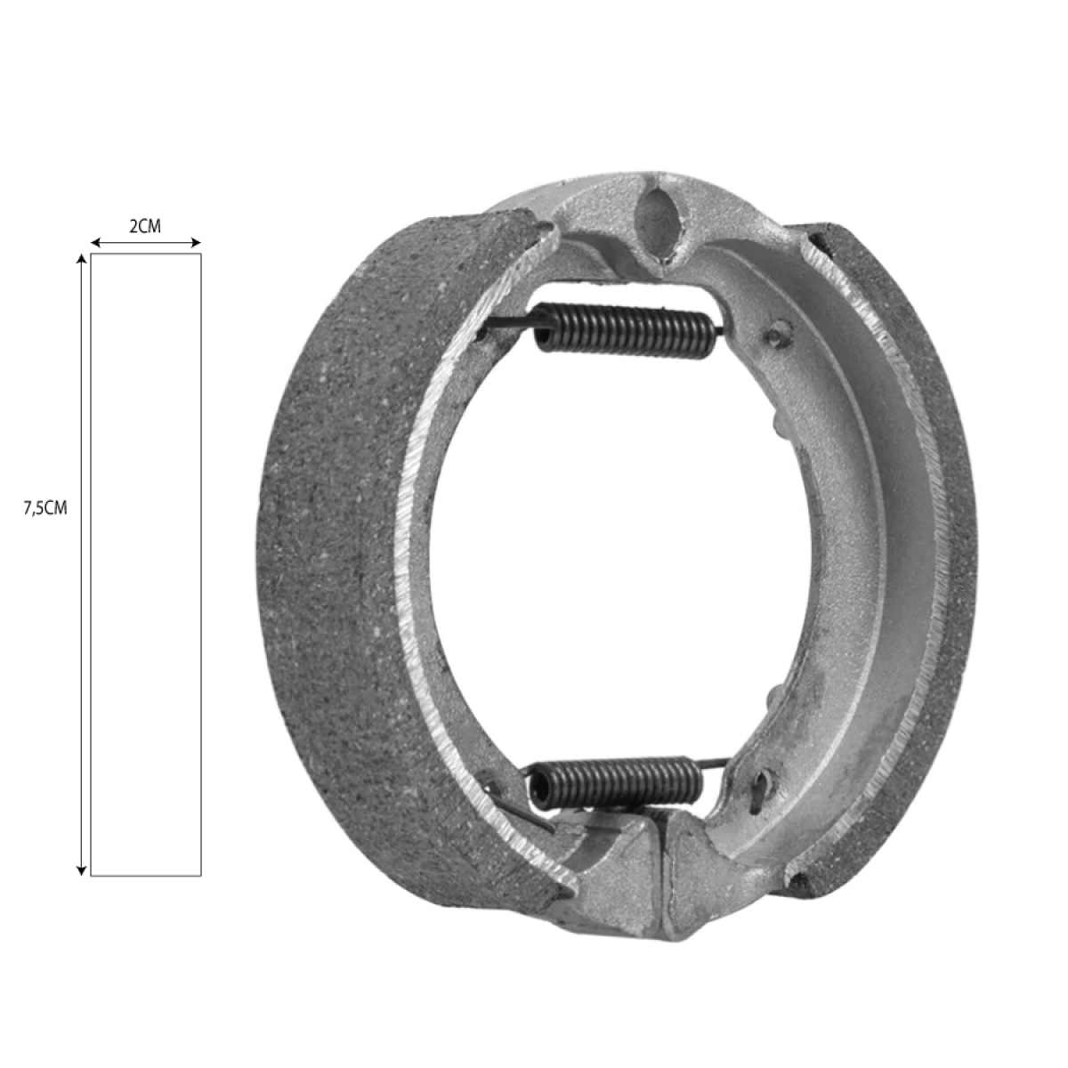 Comprar Pastilla de freno tambor Ninebot D18, D28 y D38 y Dualtron Mi4 Ultra