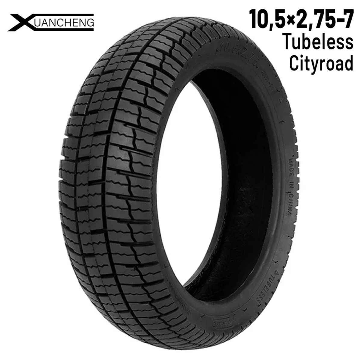 Comprar Rueda cubierta 10,5×2,75-7 Tubeless [Xuancheng]