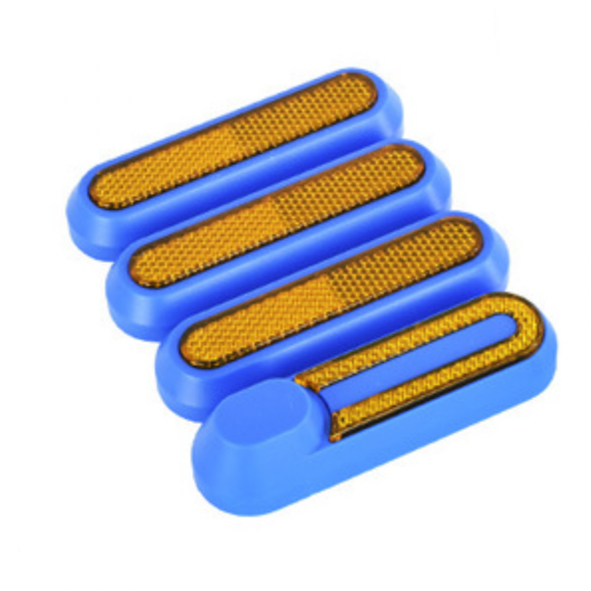 Comprar Tapa embellecedor catadióptrico reflectantes tornillo V2 para Xiaomi azul