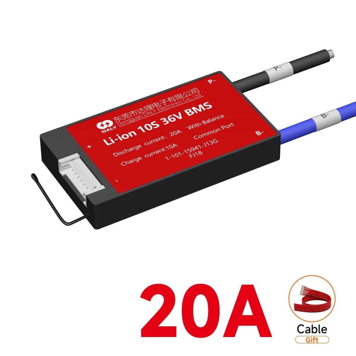 Comprar BMS 10S 36V 20A DALY