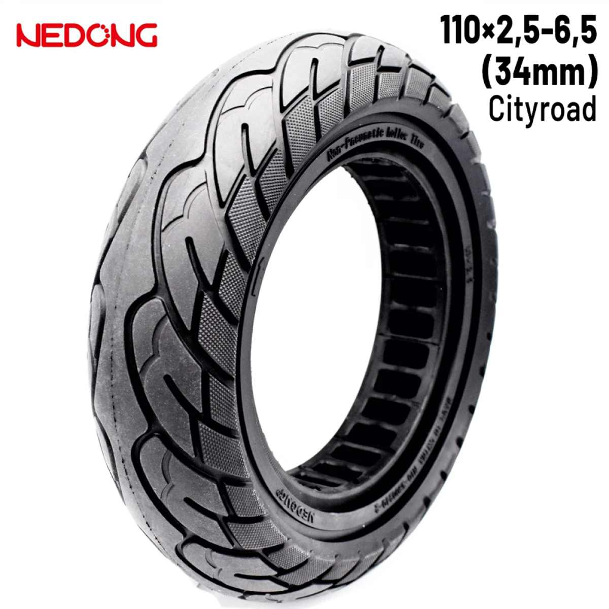 Comprar Rueda maciza 10×2,5-6,5 (34mm) [Nedong]
